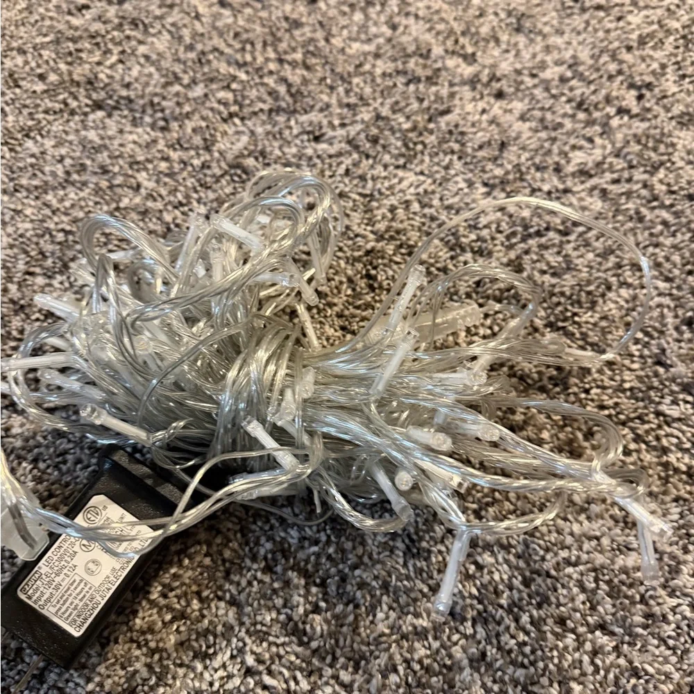 Silver String Lights